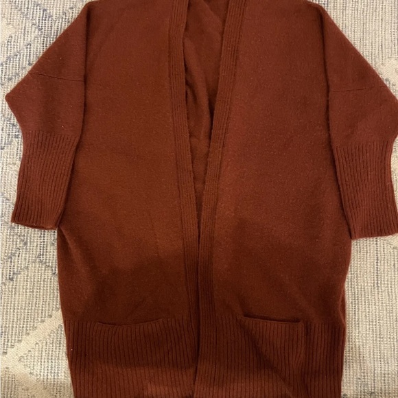 Eskandar Made in Scotland Thickest Softest Cashmere Open Cardigan Size 1 $2895 - Picture 2 of 15